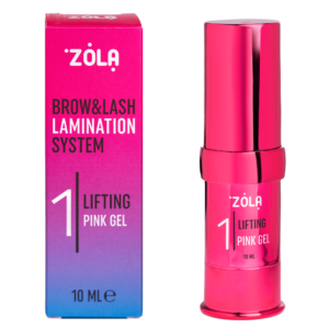 ZOLA Eyelash & Eyebrow Lamination COLOUR LAB #1 PINK LIFTING GEL