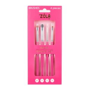 ZOLA Brow Update Brush Set (4 Pcs)