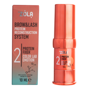 ZOLA Eyelash & Eyebrow Lamination Emotion COLOUR LAB Protein Reconstruction #2 Orange Protein Fixer