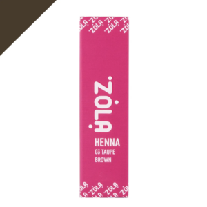 ZOLA Eyebrow Henna Taupe Brown 10g - USE BY 10/5/26