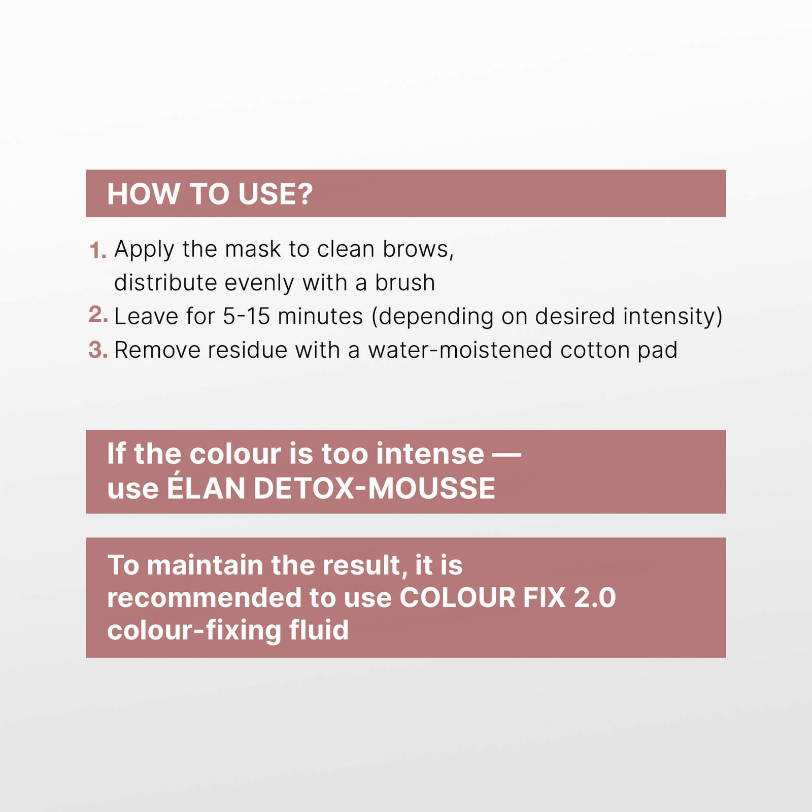 COLOR BROW MASK 2.0: 2-in-1 Toning Eyebrow Mask, 12 COCOA - Image 7