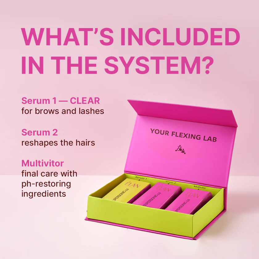Eyebrow And Eyelash Flexing Expert System «SUPERSONIC 2.0» Serum 1 CLEAR - Image 2