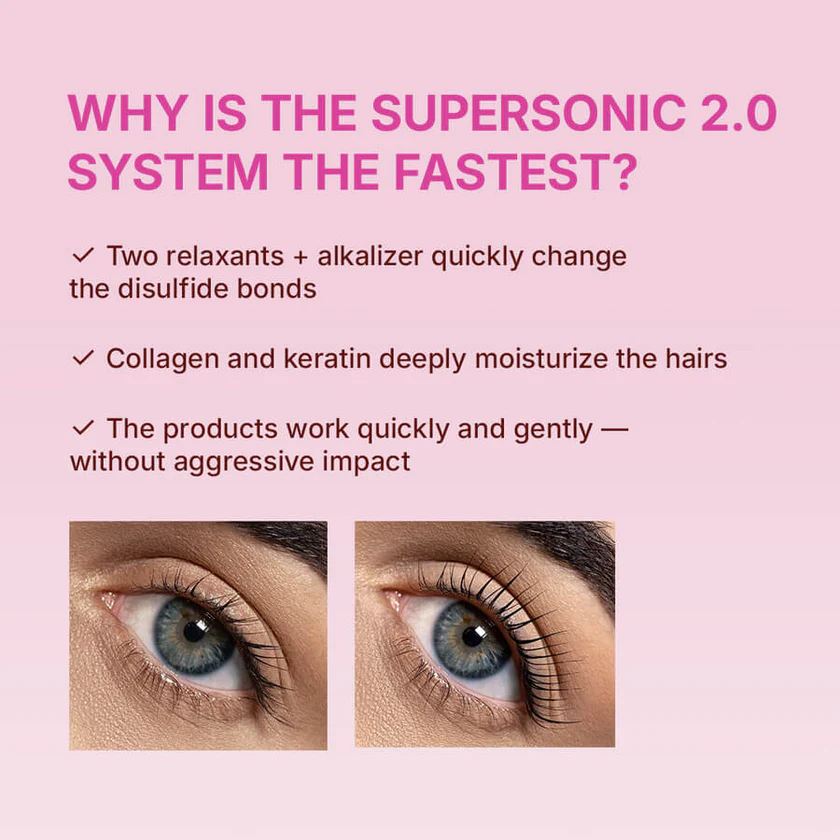Eyebrow And Eyelash Flexing Expert System «SUPERSONIC 2.0» Serum 1 CLEAR - Image 3
