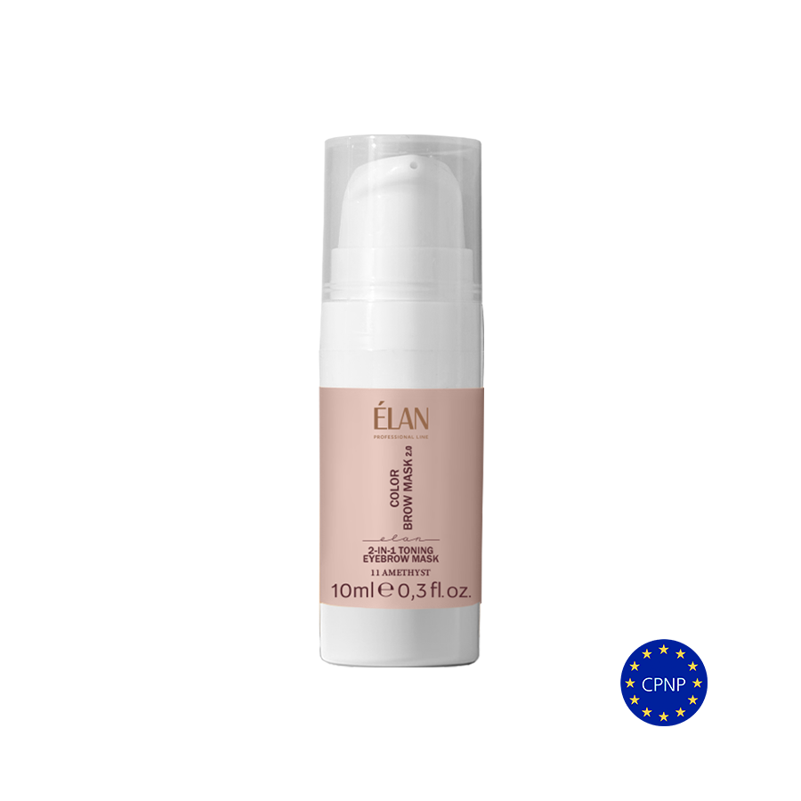 COLOR BROW MASK 2.0: 2-in-1 Toning Eyebrow Mask, 11 AMETHYST